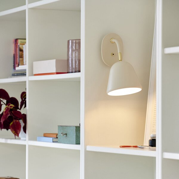 Nástěnná Svítidla Nordlux, Fleur, Béžová, Obývací pokoj, Kov, Moderní