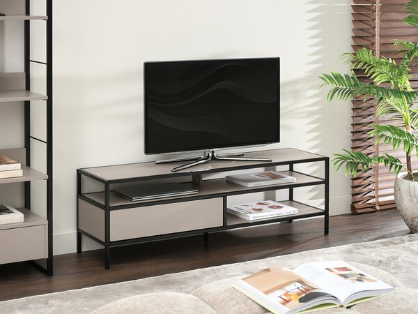 TV stolek/skříňka Subsidios (černá). Akce -15%