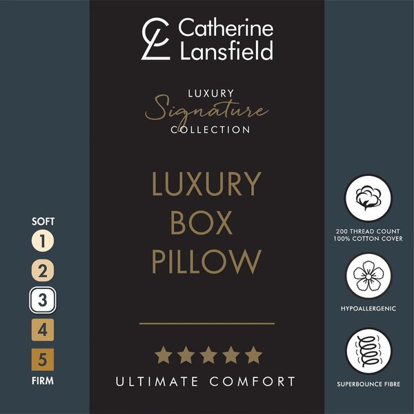 Polštář 40x60 cm Luxury Box – Catherine Lansfield