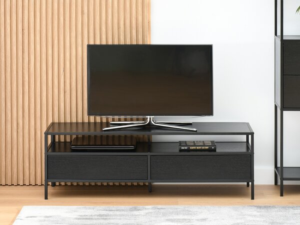 TV stolek/skříňka Subsidios (černá). Akce -14%