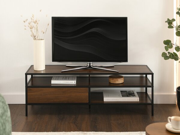 TV stolek/skříňka Subsidios (černá). Akce -12%