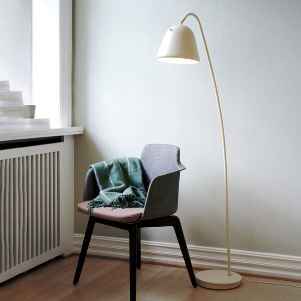 Stojací Lampa Nordlux, Fleur, Béžová, Obývací pokoj, Kov, Skandinávský