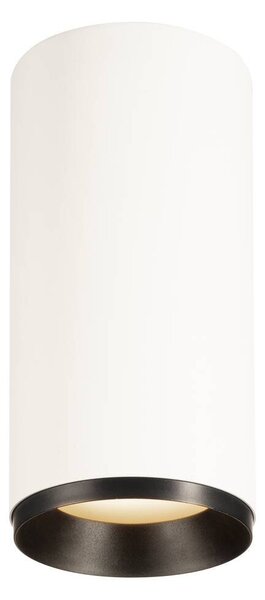 LA 1004326 NUMINOS® CL PHASE L vnitřní LED přisazené stropní svítidlo bílá/černá 3000 K 24° - BIG WHITE (SLV)