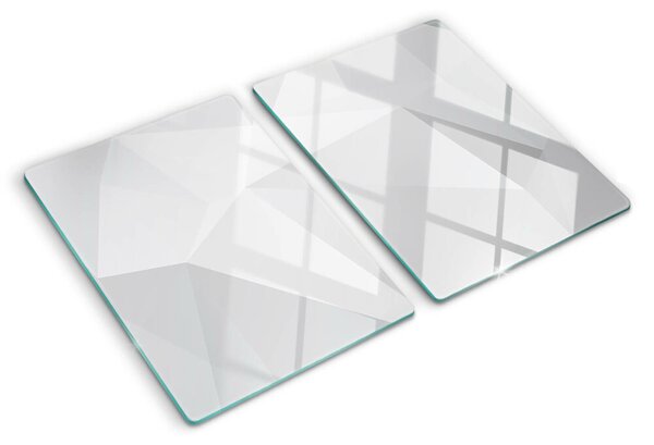 Skleněná krájecí deska Geometrické tvary v odstínech šedé ddk-nr-wm-00006051