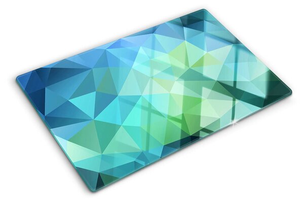 Skleněné krájecí prkénko Geometrický abstraktní vzor ddk-nr-wm-00006052