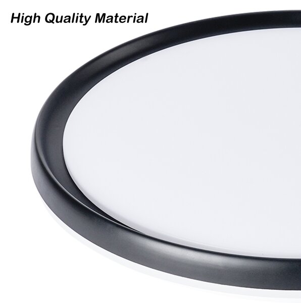 Brilagi - LED Stmív. strop. sv. RIVO LED/72W/230V 3000-6000K černá pr. 50 cm +DO