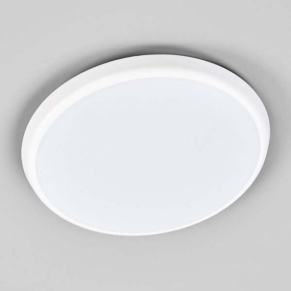 Stropní Lampa Arcchio, Augustin, stmívatelné, Bílá, Koupelna, Plast, Moderní