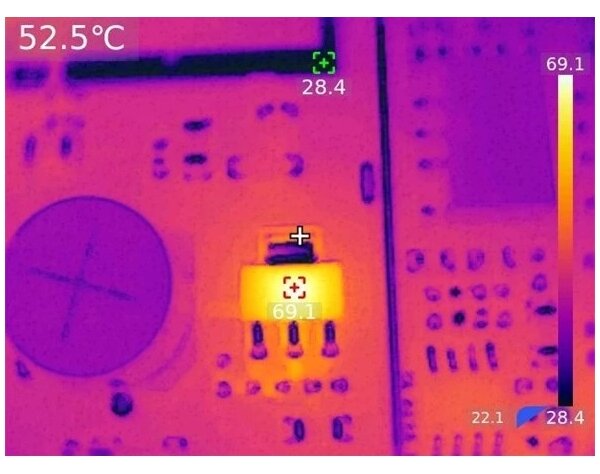 Uni-T UTi730V - Termokamera 5200 mAh 640x480px IP54