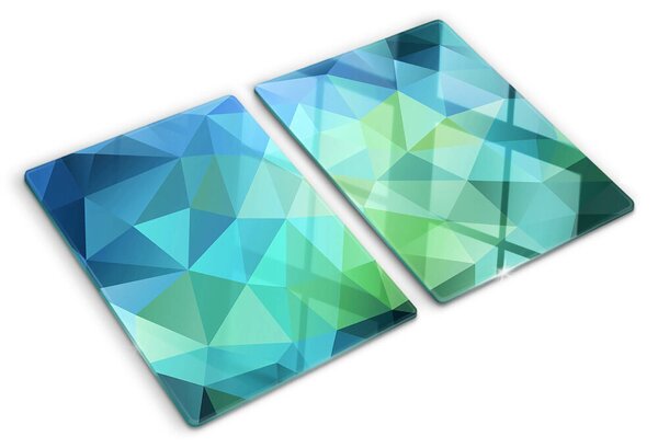 Skleněné krájecí prkénko Geometrický abstraktní vzor ddk-nr-wm-00006052