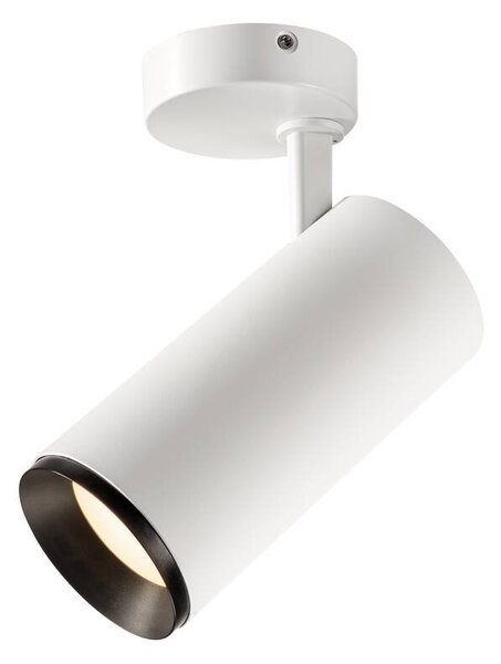 LA 1004311 NUMINOS® SPOT PHASE L vnitřní LED přisazené stropní svítidlo bílá/černá 4000 K 36° - BIG WHITE (SLV)