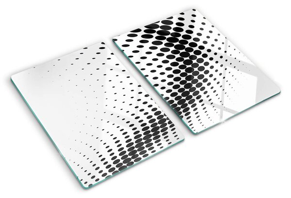 Krájecí prkénko skleněné Motiv puntíků ddk-nr-wm-00006063