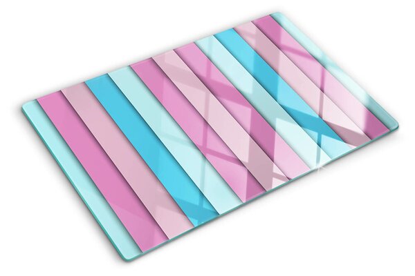 Skleněná krájecí deska Geometrie v pastelových barvách ddk-nr-wm-00006065