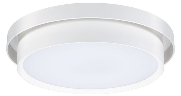 Stropní Lampa Paulmann, Malik, stmívatelné, Bílá, Obývací pokoj, Plast, Moderní