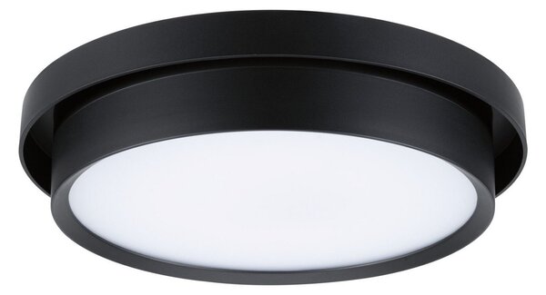 Stropní Lampa Paulmann, Malik, stmívatelné, Černá, Obývací pokoj, Plast, Moderní