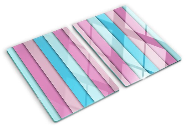 Skleněná krájecí deska Geometrie v pastelových barvách ddk-nr-wm-00006065