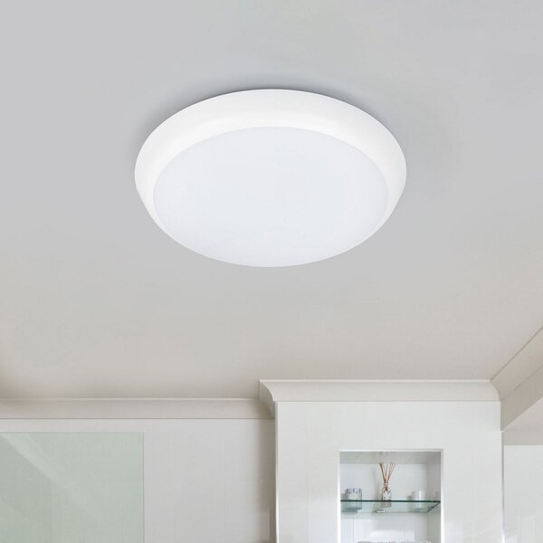 Stropní Lampa Arcchio, Augustin, Bílá, Koupelna, Plast, Moderní
