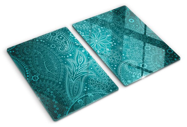 Skleněná krájecí deska Paisley vzor ddk-nr-wm-00006069