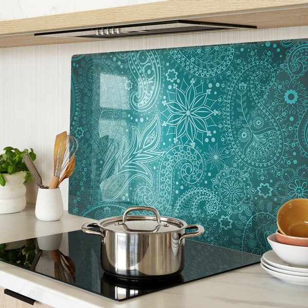 Skleněná krájecí deska Paisley vzor ddk-nr-wm-00006069