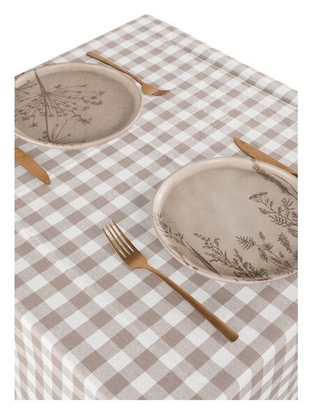 Bavlněný ubrus 150x150 cm Gingham – Tiseco Home Studio