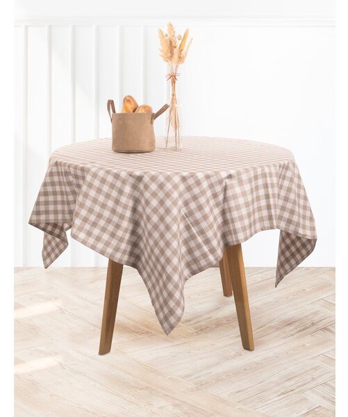 Bavlněný ubrus 150x150 cm Gingham – Tiseco Home Studio