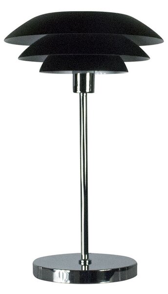 Stolní lampa Dyberg Larsen, DL31, Černá, Obývací pokoj, Kov, Skandinávský