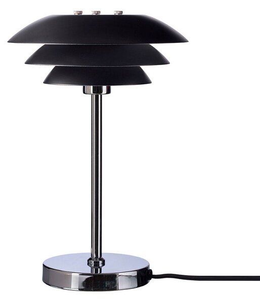 Stolní lampa Dyberg Larsen, DL20, Černá, Obývací pokoj, Kov, Skandinávský