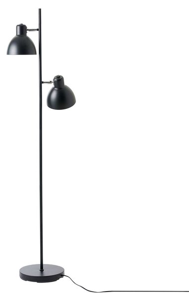 Stojací Lampa Dyberg Larsen, Skagen 2, Černá, Obývací pokoj, Kov, Skandinávský