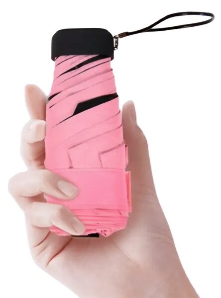 Gaira® Deštník Mini U7501, Barva růžová