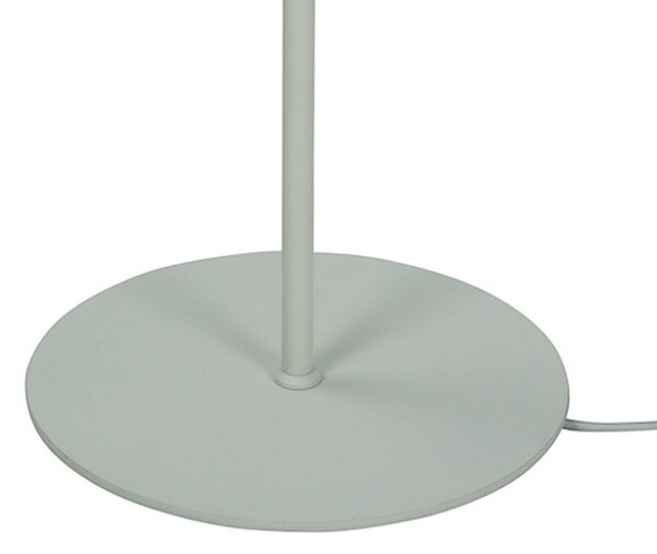 Stojací Lampa Dyberg Larsen, Oslo, Bílá, Obývací pokoj, Kov, Skandinávský