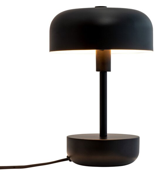 Stolní lampa Dyberg Larsen, Haipot, Černá, Obývací pokoj, Kov, Moderní