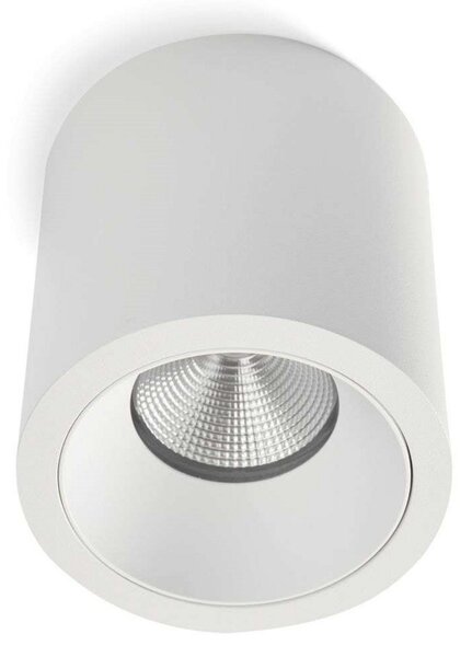 Stropní Lampa ANTIDARK, stmívatelné, Bílá, Obývací pokoj, Hliník