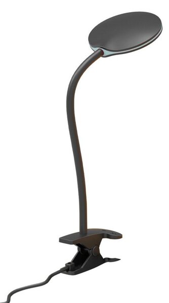 Stolní lampa Halo Design, Černá, Pracovna, Plast
