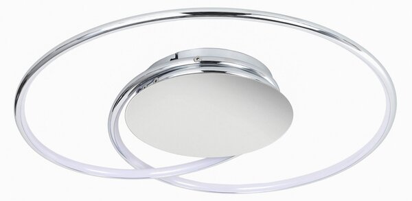Stropní Lampa Lindby, Joline, Metalická, Obývací pokoj, Kov, Moderní