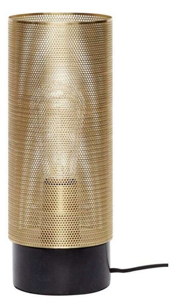 Stolní lampa Hübsch, Zlatá / mosazná, Obývací pokoj, Kov