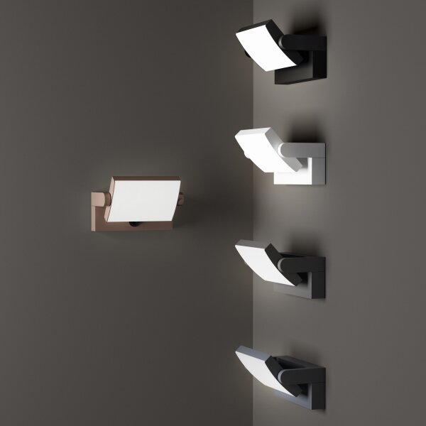 Ideal Lux -LED Venk nást svítidlo se senzorem SWIPE LED/21W/230V CRI90 IP54 šedá