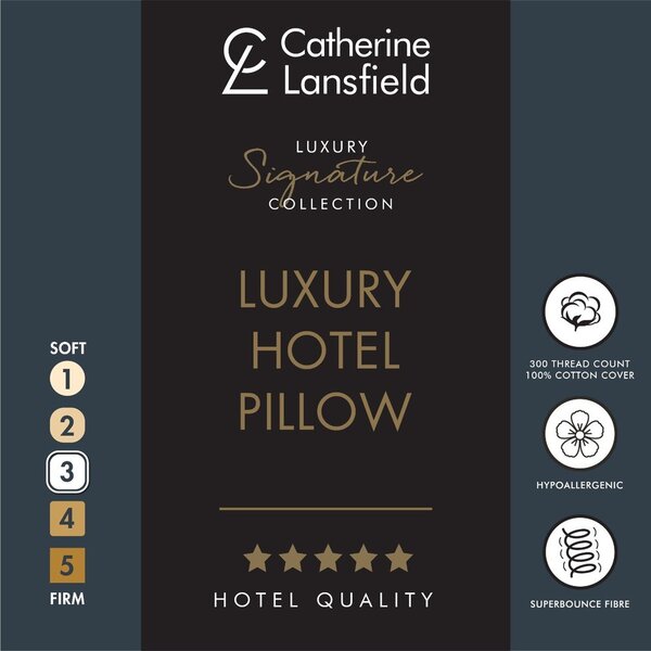 Polštář 48x74 cm Luxury Hotel – Catherine Lansfield