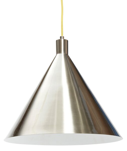 Závěsná svítidlo Hübsch, Yama, stmívatelné, Metalická, Kuchyně, Kov, Design