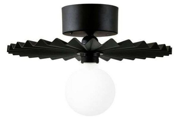 Stropní Lampa Globen Lighting, Černá, Obývací pokoj, Kov