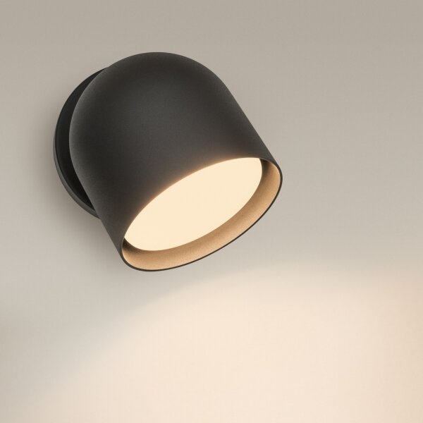 Ideal Lux - LED Nástěnné bodové svítidlo DODO 1xGX53/9W/230V černá