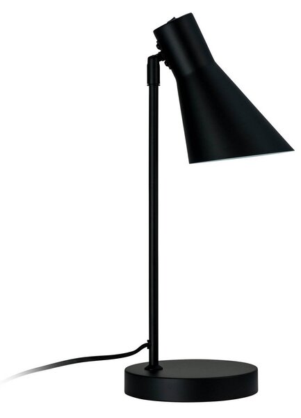 Stolní lampa Dyberg Larsen, DL12, Černá, Obývací pokoj, Kov, Design