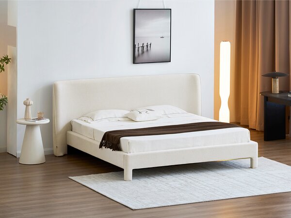 Manželská postel 180 cm Controladas 180 (krémová)