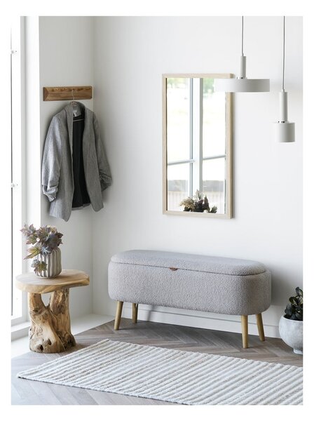 Kulatý odkládací stolek z teakového dřeva ø 40 cm Palena – House Nordic