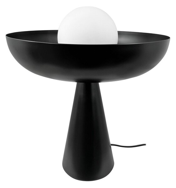 Stolní lampa Dyberg Larsen, Ava, Černá, Obývací pokoj, Kov, Design