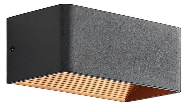 Nástěnná Svítidla Arcchio, Karam, Černá, Obývací pokoj, Hliník, Moderní