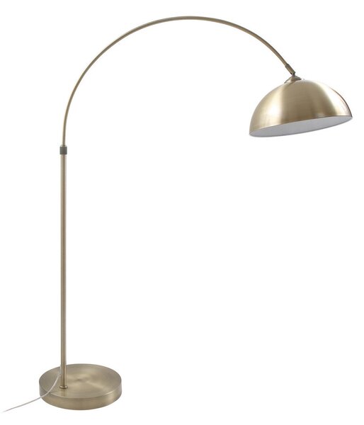 Stojací Lampa Lindby, Lennart, Bronzová / starobylá mosaz, Obývací pokoj, Kov, Moderní