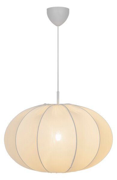 Závěsná svítidlo Nordlux, Aeron, stmívatelné, Bílá, Ložnice, Tkanina / Textil