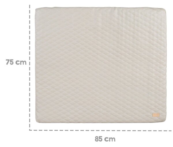 Přebalovací podložka 75x85 cm Greyish gesteppt – Roba