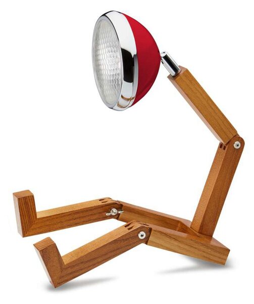 Stolní lampa MR. WATTSON, Vícebarevná, Obývací pokoj, Kov, Vintage