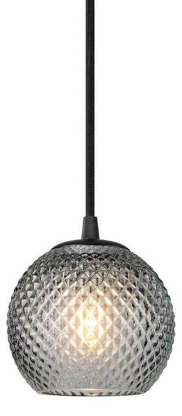 Závěsná svítidlo Halo Design, Šedá, Jídelna, Sklo