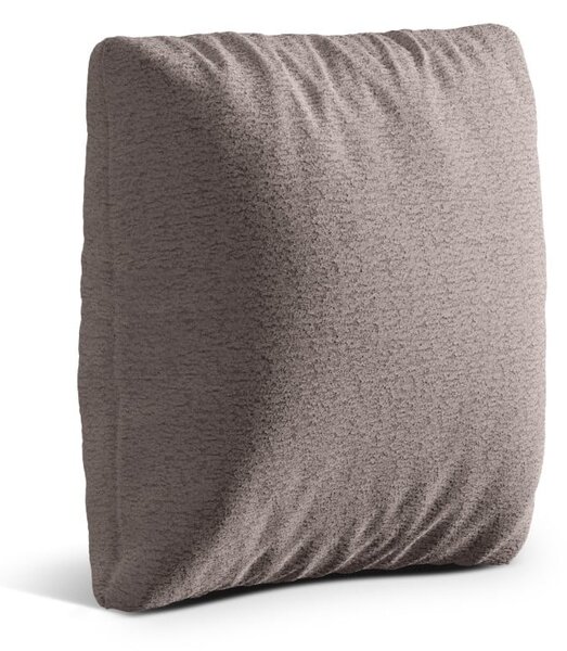 Šedobéžový polštář na gauč z textilie bouclé Kemi – Cosmopolitan Design